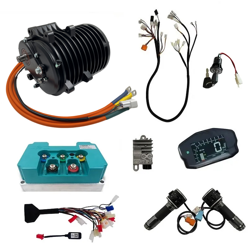 Motorcycle Gear - QSMOTOR 138-C V3 3000W wysoki moment