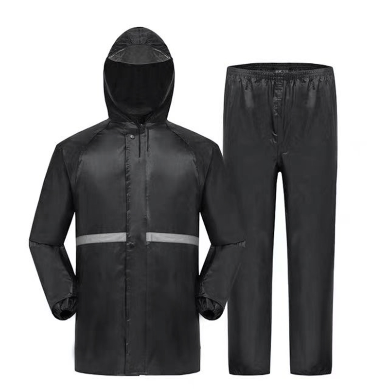 Motorcycle Gear Mens - 2szt Płaszcz z kapturem i spodnie