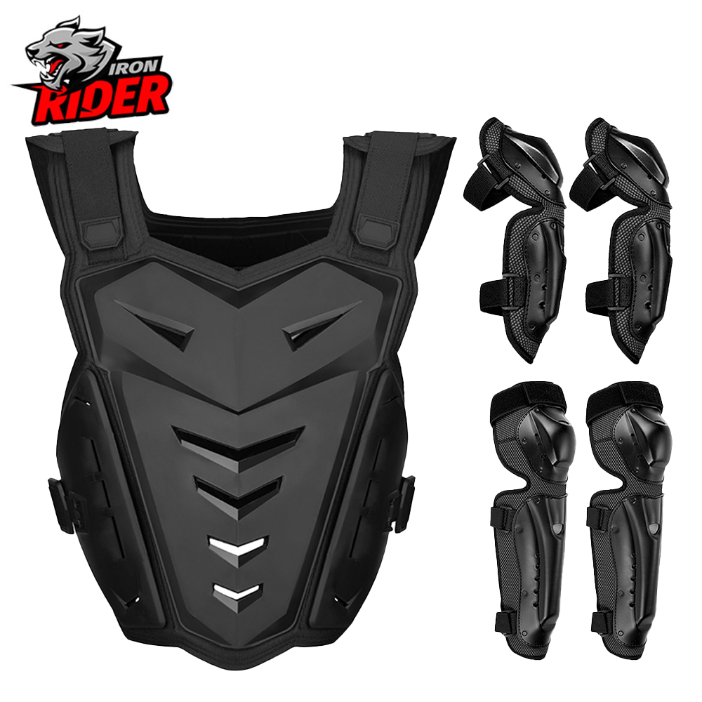 Chest Protector Armor - Kurtka motocyklowa z ochraniaczami na motocross,