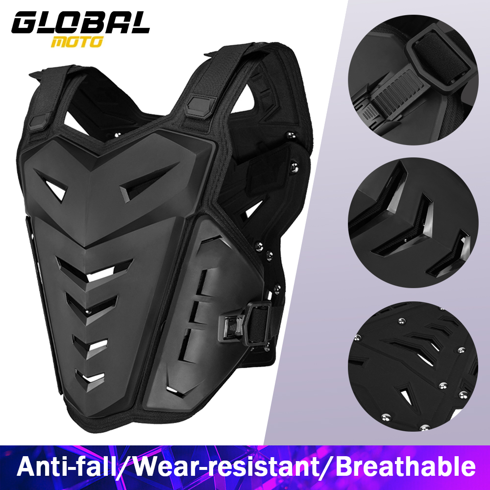Chest Protector Armor - Kamizelka motocyklowa z ochraniaczami pleców i