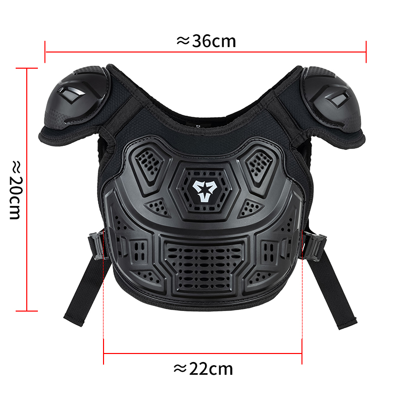 Dziecięce ochraniacze na motoc – Chest Protector Armor recenzja i cena