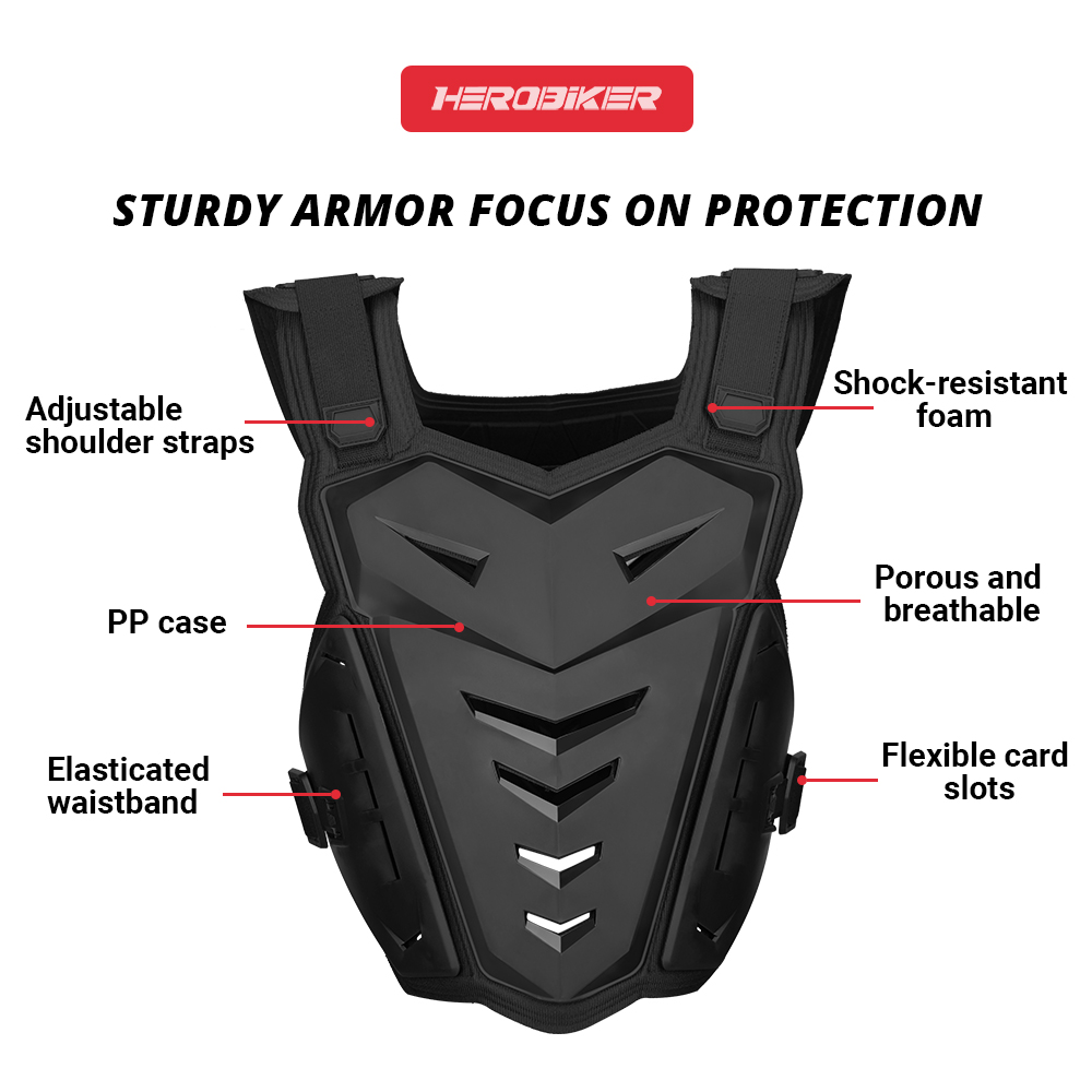 Ochraniacz na ciało motocyklow – Chest Protector Armor recenzja i cena