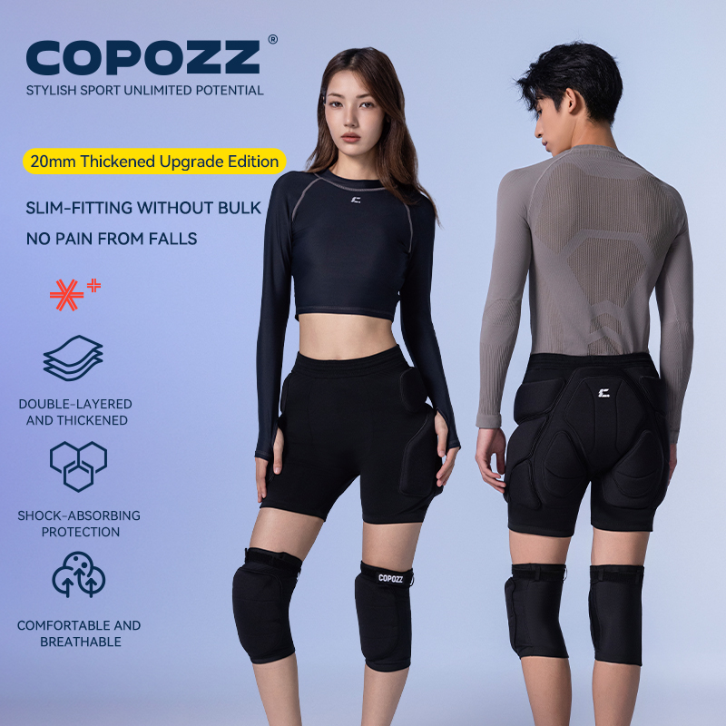 Ochraniacze na kolana COPOZZ,  – Motorcycle Gear recenzja i cena