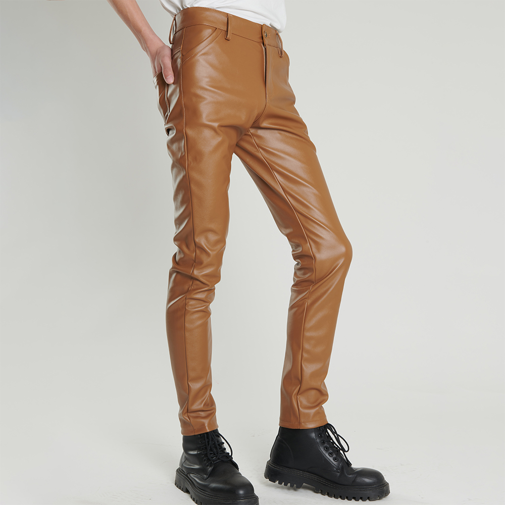 Męskie spodnie skórzane Skinny – Motorcycle Gear Mens recenzja i cena