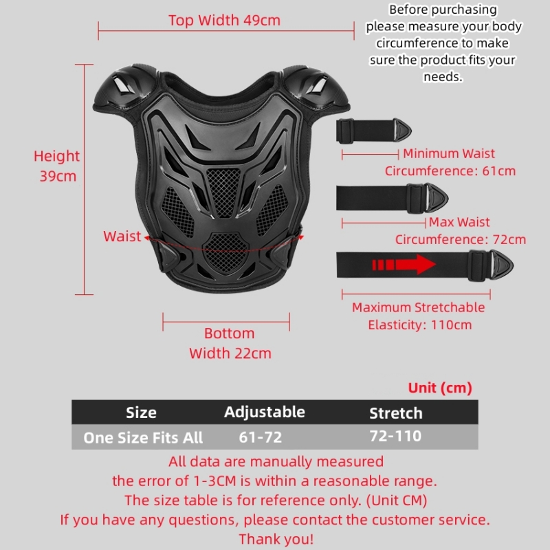 Dziecięca kamizelka ochronna n – Chest Protector Armor recenzja i cena